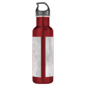 Vlag Beer Californië in Painterly Style Waterfles (Achterkant)