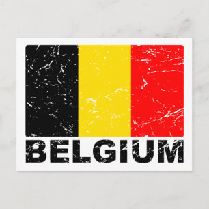 vlag België Briefkaart