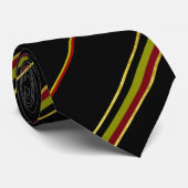 vlag Belgische strepen Stropdas (Opgerold)