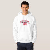  vlag Bermuda Hoodie (Voorkant volledig)