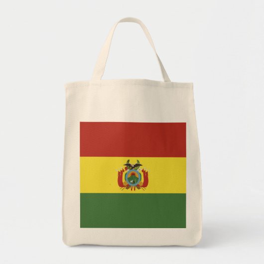 vlag bolivia tote bag (Voorkant)