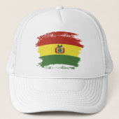 vlag bolivia trucker pet (Voorkant)