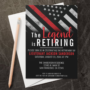 Vlag brandweerman bij rode lijn kaart