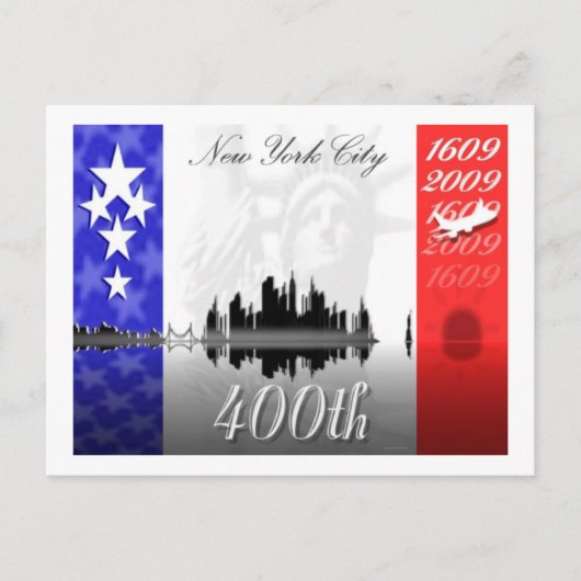 "VLAG" BRIEFKAART (Voorkant)