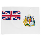 Vlag Brits Antarctisch Gebied Groot Cadeauzakje (Voorkant)