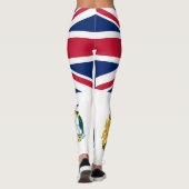 Vlag Brits Antarctisch Gebied Leggings (Achterkant)