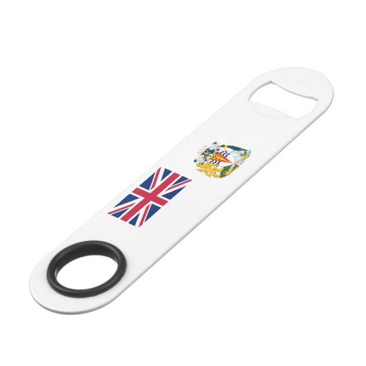 Vlag Brits Antarctisch Gebied Speed Flessenopener (Achterkant Gekanteld)