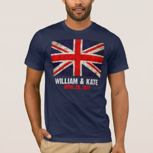 Vlag bruiloft - dk t-shirt