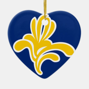 vlag Brussel (België) Keramisch Ornament