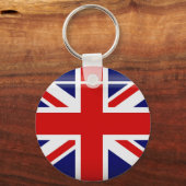 Vlag Button Sleutelhanger Verenigd Koninkrijk (Voorkant)