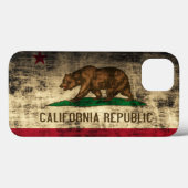  vlag Californië Case-Mate iPhone Case (Achterkant (horizontaal))