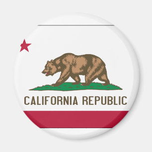 Vlag Californische staat Magneet