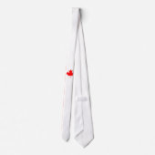 Vlag Canada Stropdas (Achterkant)