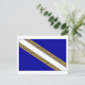 vlag Champagne-Ardenne Briefkaart (Staand voorkant)