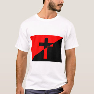 Vlag Christelijk-socialisme en anarchisme (Bevrijd T-shirt