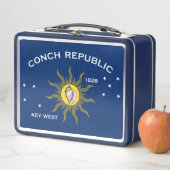Vlag Conch Republic (In situ)