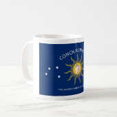 Vlag Conch Republic Koffiemok (Voorkant links)