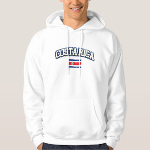  vlag Costa Rica Hoodie
