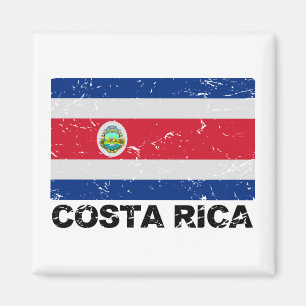vlag Costa Rica Magneet