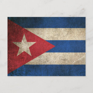 vlag Cuba Briefkaart