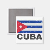 vlag Cuba Magneet (Voorkant / Achterkant)