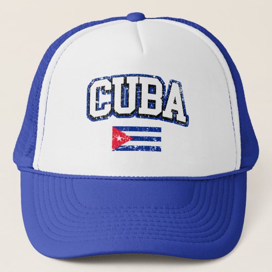 vlag Cuba Trucker Pet (Voorkant)