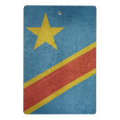 Vlag Democratische Republiek Congo Mini Klembord (Achterkant)