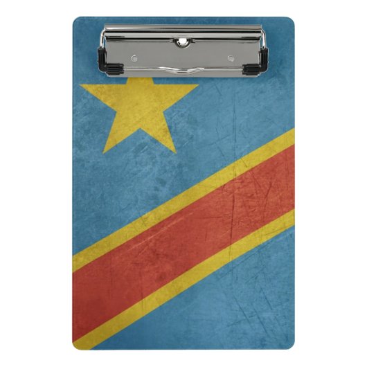 Vlag Democratische Republiek Congo Mini Klembord (Voorkant)