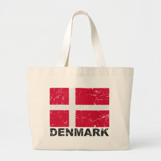  vlag Denemarken Grote Tote Bag
