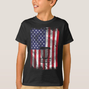 Vlag Disc Golf Sket Vintage Frisbee Golf Sport T-shirt