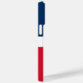vlag Dominicaanse Republiek Case-Mate iPhone Case (Achterkant / Rechts)