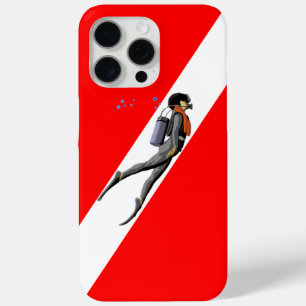Vlag duiken en duiken iPhone 15 pro max hoesje