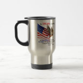 Vlag & Eagle Donald J Trump Quote Reisbeker (Links)
