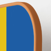 Vlag/Embleem van Philadelphia, PA Pickleball Paddle (Links Detail)