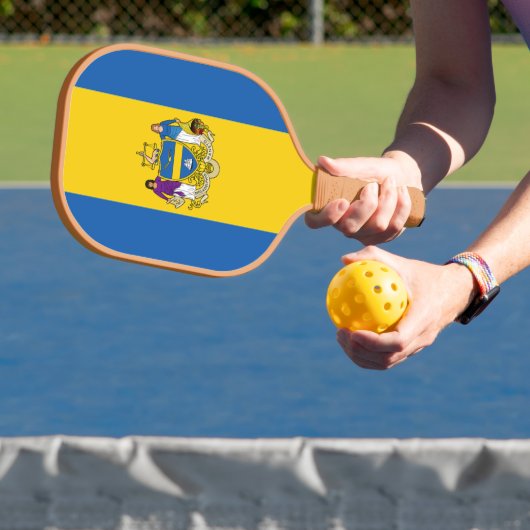 Vlag/Embleem van Philadelphia, PA Pickleball Paddle (Insitu)