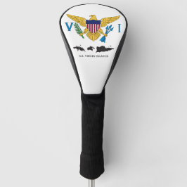 Vlag en eilanden van de Amerikaanse Maagdeneilande Golfheadcover
