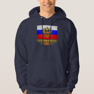 Vlag en embleem van de Russische Federatie Hoodie