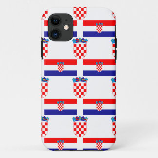 Vlag en rest van Kroatië iPhone 11 Hoesje
