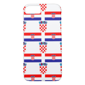 Vlag en rest van Kroatië iPhone 8/7 Hoesje
