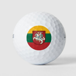 Vlag en wapen van Litouwen Golfballen