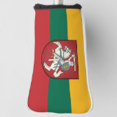 Vlag en wapen van Litouwen Golfheadcover (Draai 90)