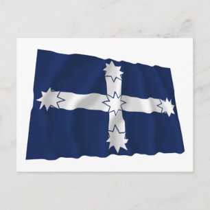 Vlag Eureka Stockade Waving Briefkaart