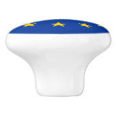 Vlag Europese Unie Keramische Knop (Zijkant)