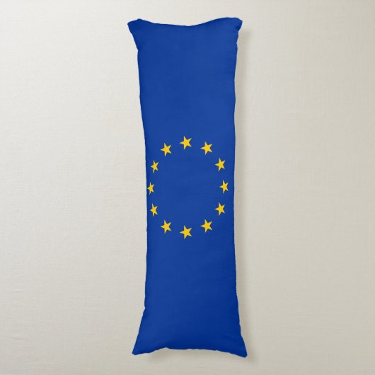 Vlag Europese Unie Lichaamskussen (Voorkant Verticaal)