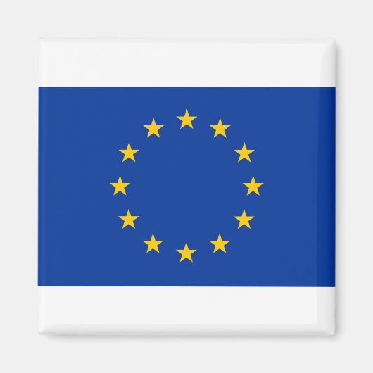 Vlag Europese Unie Magneet (Voorkant)