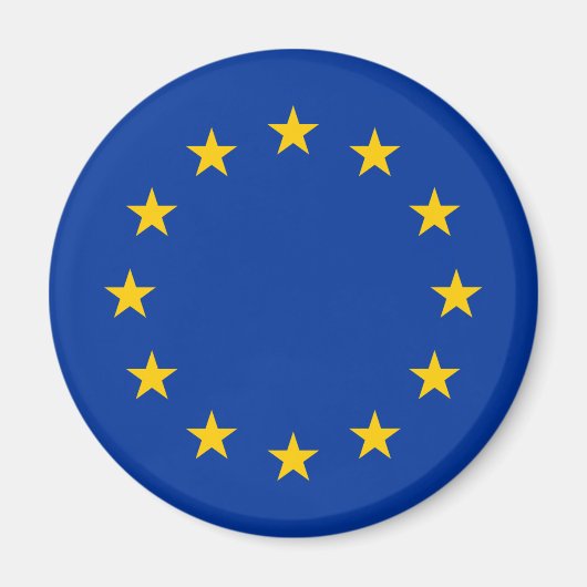 Vlag Europese Unie Magneet (Voorkant)