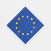 Vlag Europese Unie Servet (Hoek)