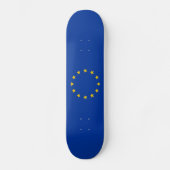 Vlag Europese Unie Skateboard (Voorkant)