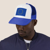 Vlag Europese Unie Trucker Pet (In situ)
