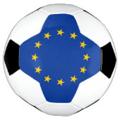 Vlag Europese Unie Voetbal (Gedraaid)